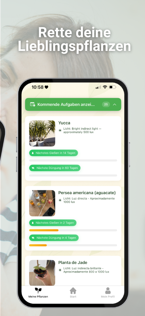 My plants screenshot