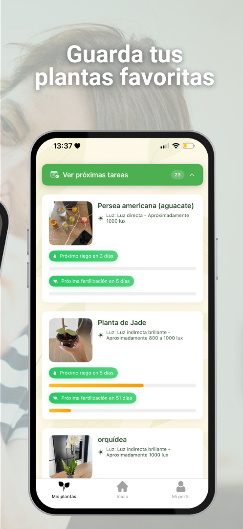 My plants screenshot